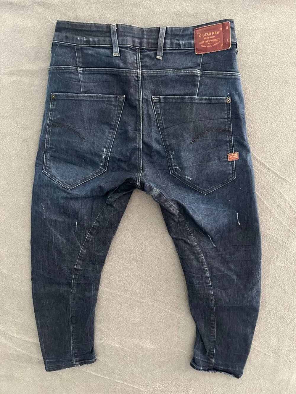 G STAR RAW Type C Loose 3D Tapered sz 24 Length 30 Italy RARE